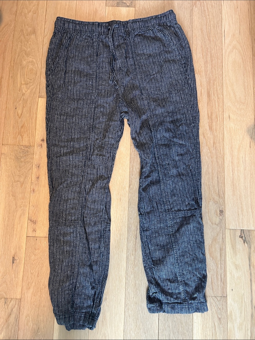 Linen Striped Pants